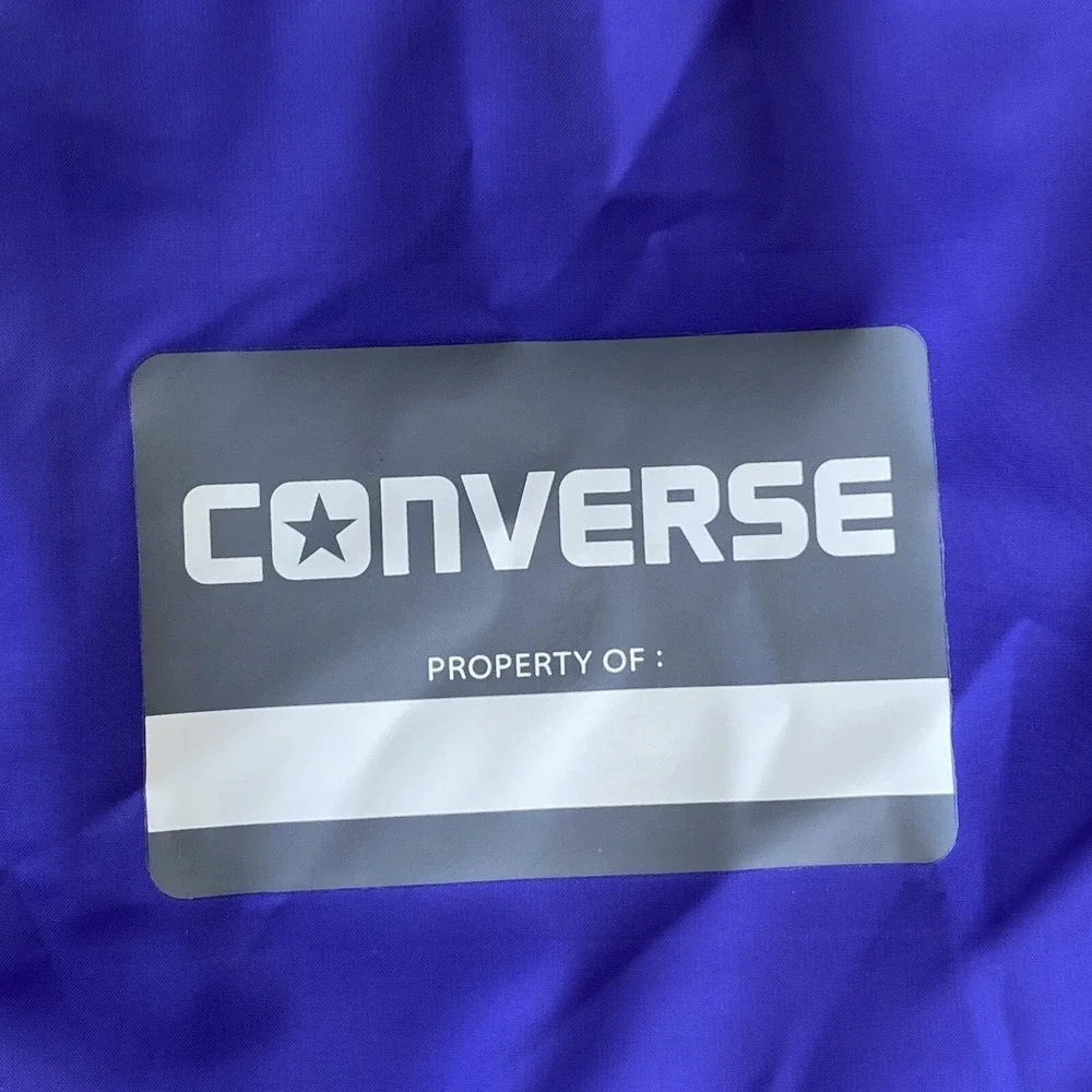 Converse All Star Youth Puffer 10-12‎ Unisex Full Zip Vest Jacket Purple Solid